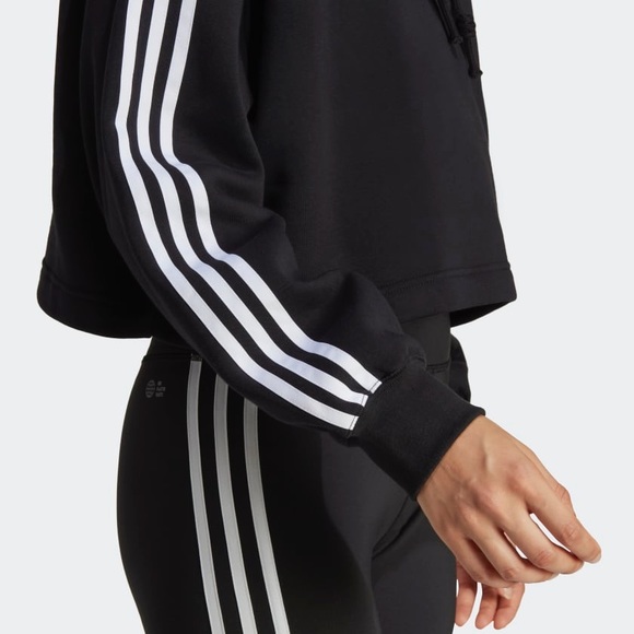 NEW! Adidas ADICOLOR CLASSICS CROP HOODIE NWT - Picture 6 of 6